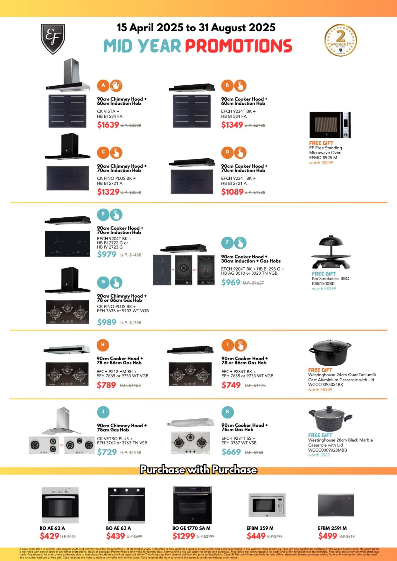 EF Mid Year Promotions